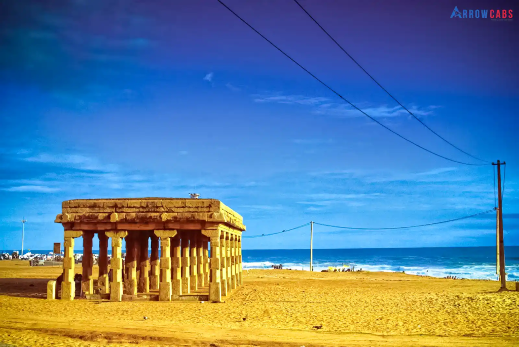 “Azhimala Shiva Temple near Kovalam Beach in Trivandrum Kerala – famous seaside temple and tourist attraction in Thiruvananthapuram”